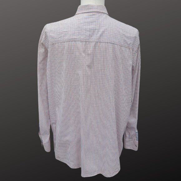 Hudson North SZ L Plaid Snap Closure Double Pocket Men's Long Sleeve Shirt - Picture 5 of 15